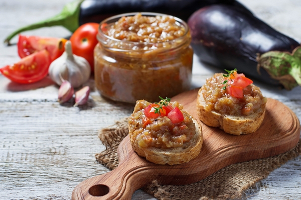 tartinade à l'aubergine, gastronomie sud ouest