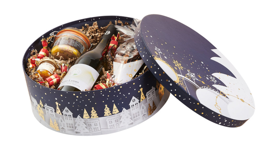 Coffret Foie-Gras & Panier Gourmand Noel - Gourmet Box