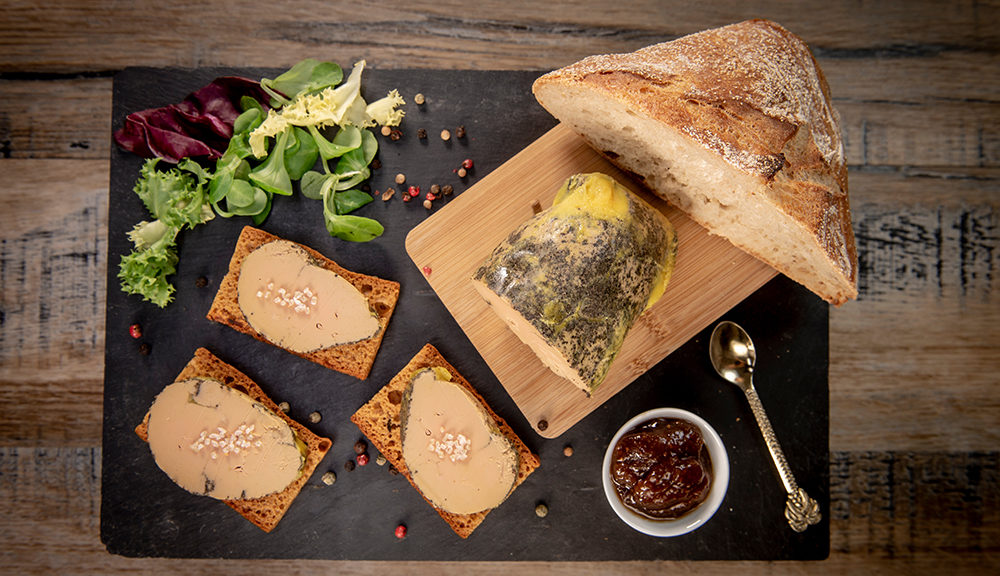 quel menu d'automne avec du foie gras