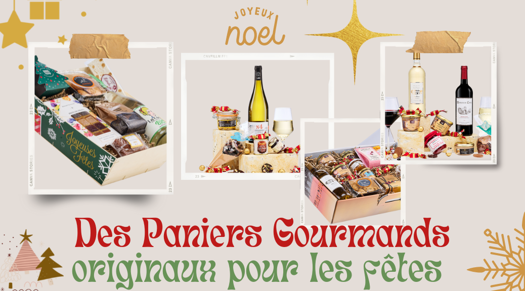 Coffret gastronomique Noël — Panier garni Noël — Les Fins Gourmets