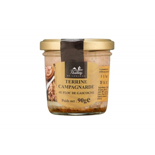 Floc de Gascogne country terrine - 90 grams (jar)
