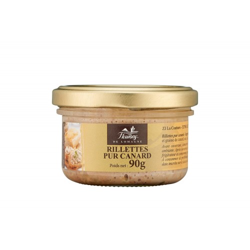 Rillettes pur canard 90g 