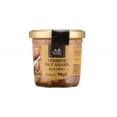 Terrine of duck with ceps - 90 grams (jar)