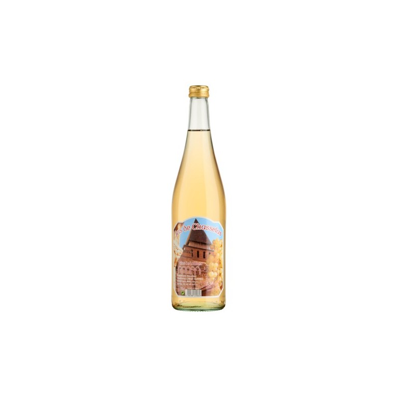 Jus de Chasselas pur jus de fruits 75 cl (bouteille)