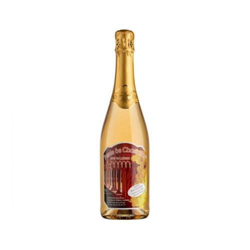 Perle de Chasselas gazéifié sans alcool 75 cl (bouteille)