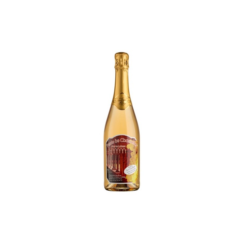 Perle de Chasselas gazéifié sans alcool 75 cl (bouteille)