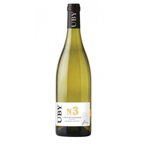 Domaine d'Uby N°3 (Colombard / Ugni) - IGP Côtes de Gascogne  2022 75cl