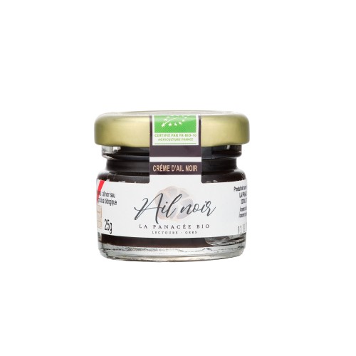 Crème d'ail noir Bio 25g (bocal)