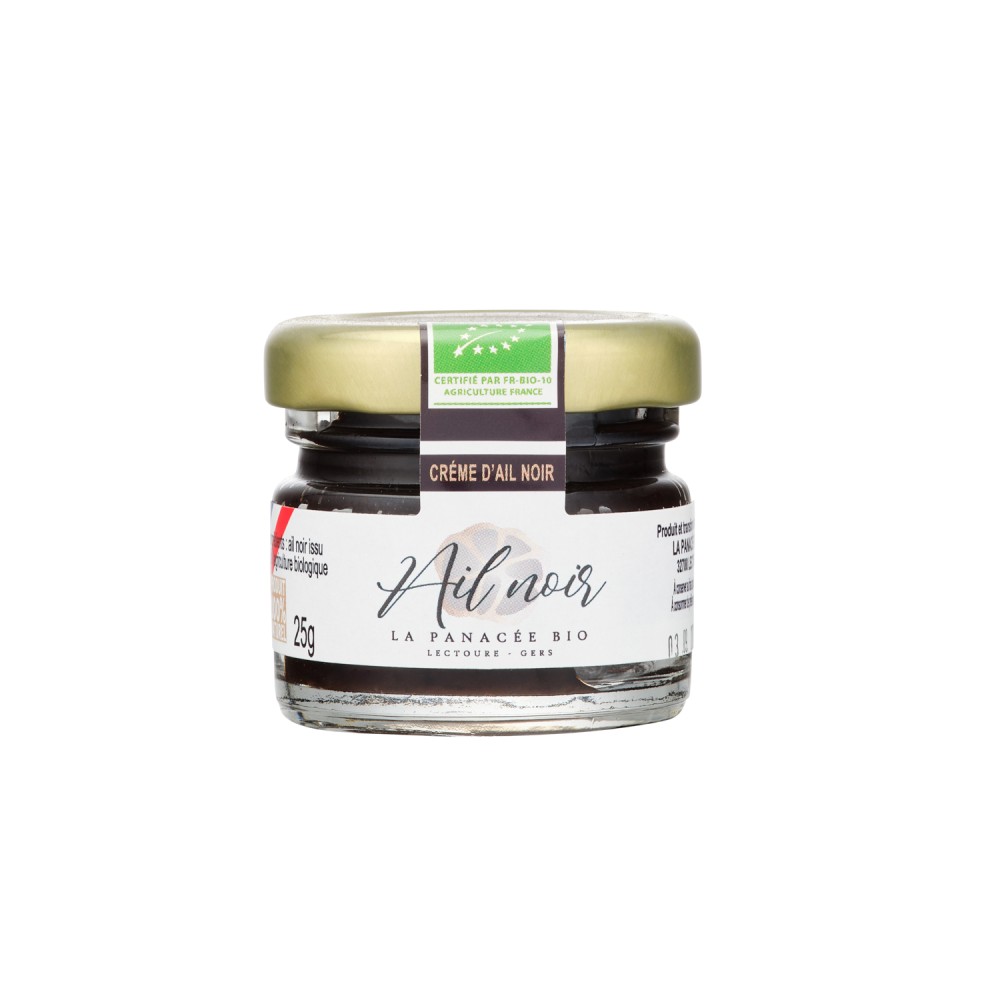 Crème d'ail noir Bio 25g - Les Fleurons de Lomagne