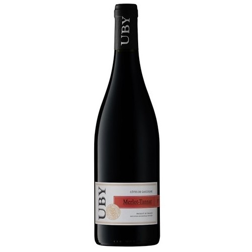 Côtes de Gascogne - Domaine d'Uby  - Tannat/Merlot  Rouge 2015/2016  75cl 