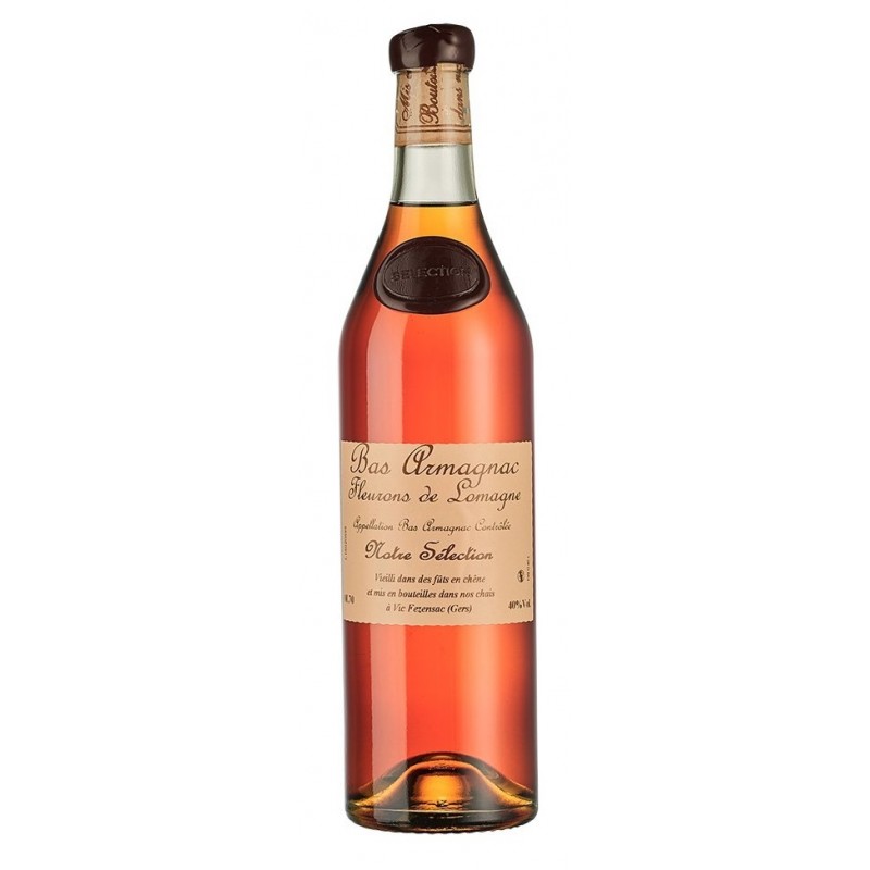 Bas-Armagnac "Sélection Fleurons"  40° 70cl (blle campagne cirée)