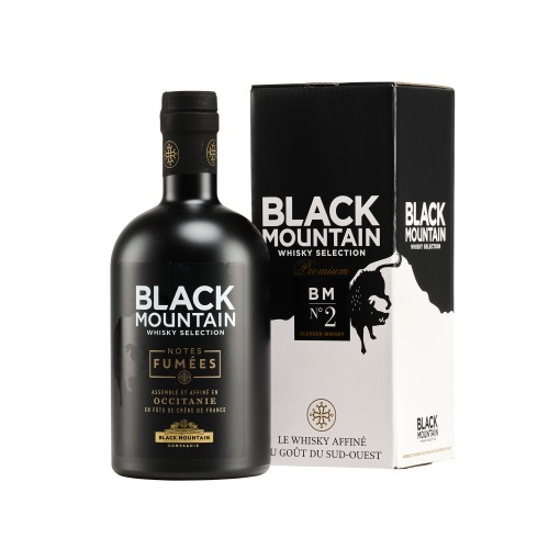 Whisky Black Mountain "Notes Fumées" 45% 70cl