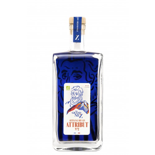 Artisanal Dry Gin "Attribut n°2" BIO 50cl (bouteille)