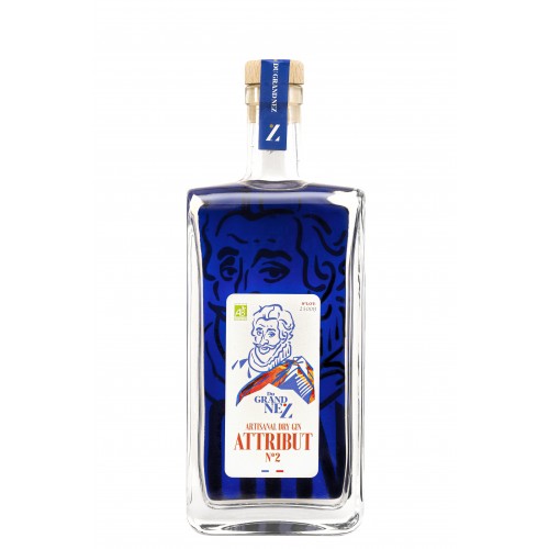 Artisanal Dry Gin  "Attribut n°2"  BIO  50cl