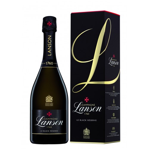 Champagne brut Lanson "Black Réserve"  75cl