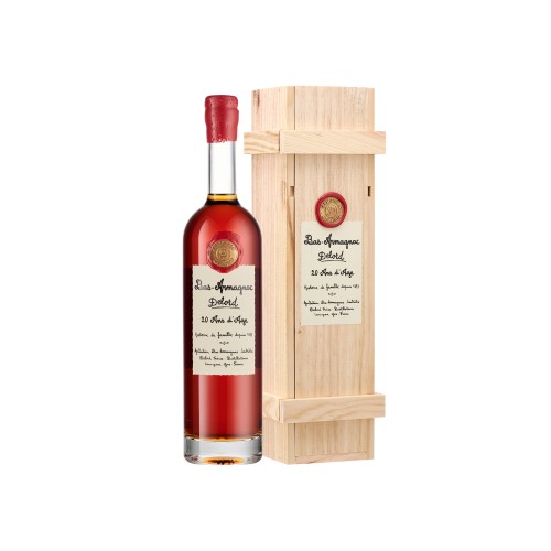 Bas-Armagnac Delord 20 ans AOC 40° 70cl (Btl ariane coffret bois)