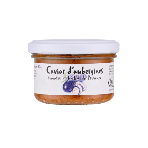 Caviar d'aubergines aux herbes de Provence 90g