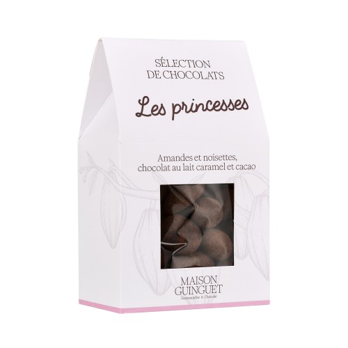 Duo d'amandes et noisettes torréfiées et enrobées 100g