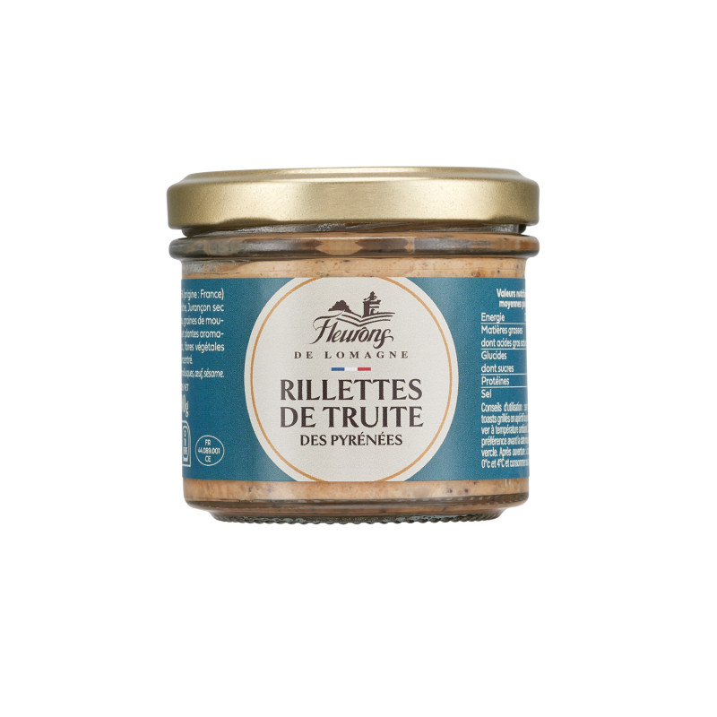 Rillettes de truite des Pyrénées 100g