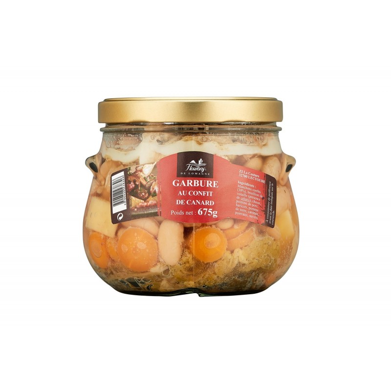 Garbure au confit de canard 675g (bocal)