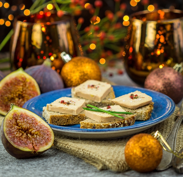 foie gras pour Noël