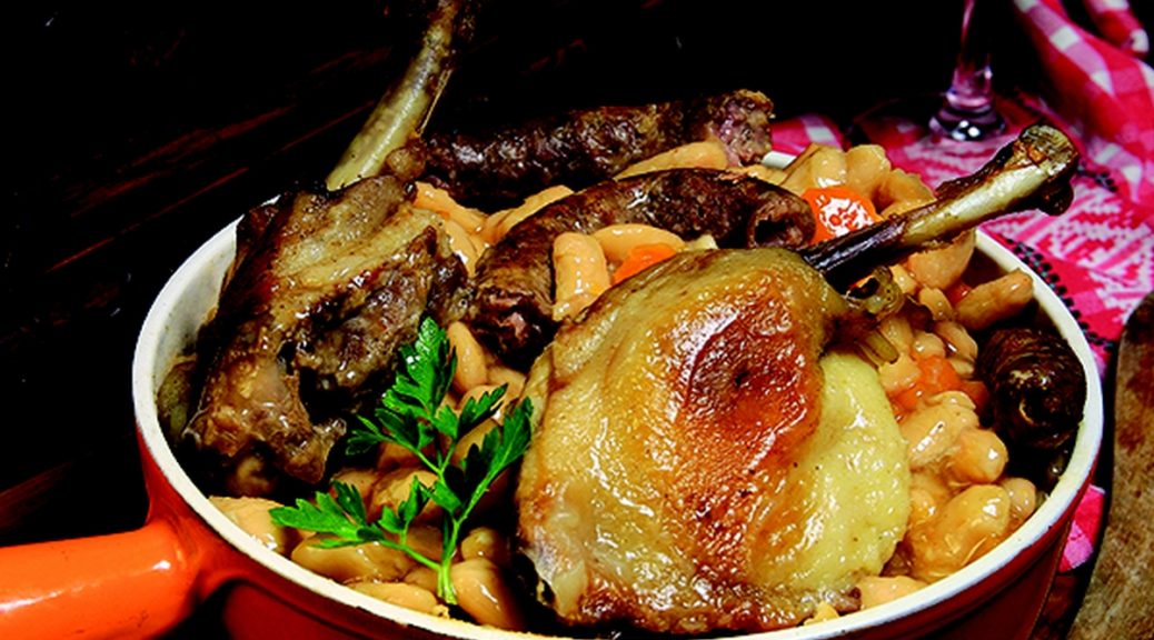 préparation du cassoulet des fleurons de lomagne