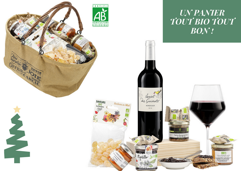 acheter en ligne un panier gourmand bio