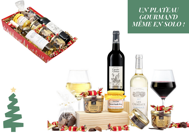 achat en ligne d'un panier gourmand pour 1 personne