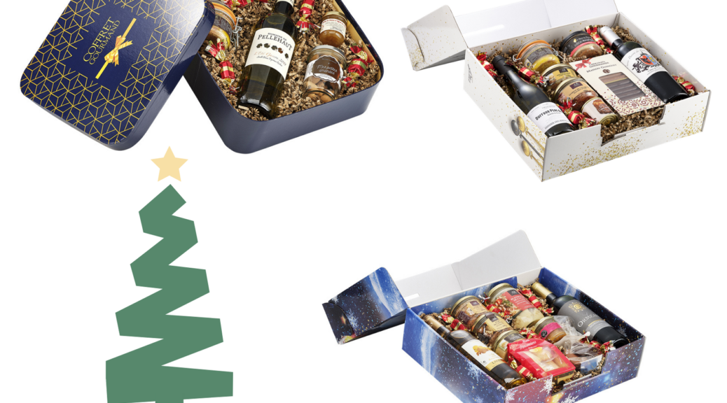 paniers gourmands de noël
