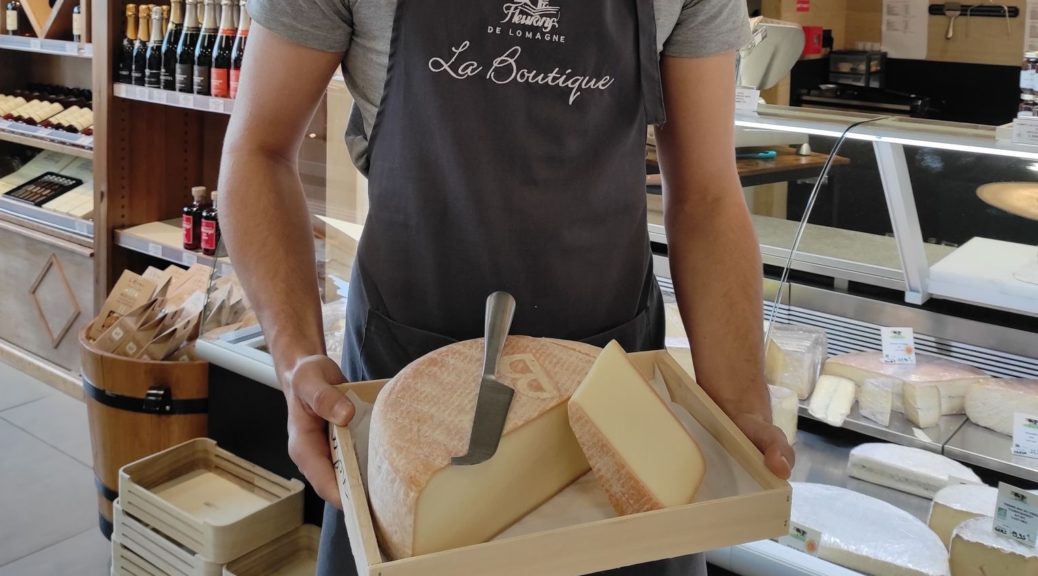 fromagerie de la boutique d'auch des fleurons de lomagne