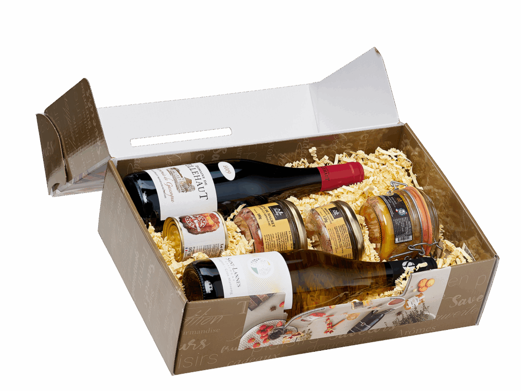 acheter un coffret gourmand terroir des Fleurons de Lomagne