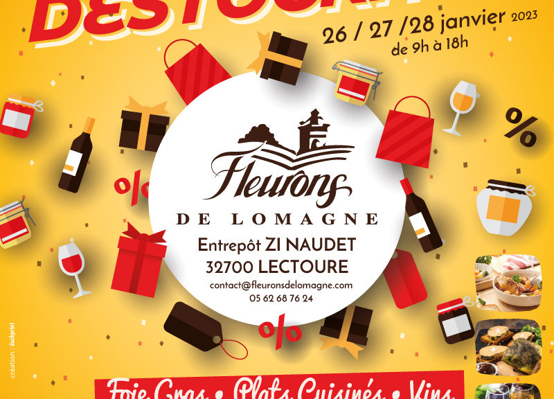 déstockage chez les fleurons de lomagne janvier 2023