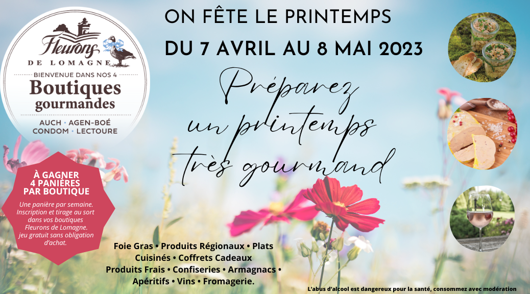 printemps 2023 chez les fleurons de lomagne