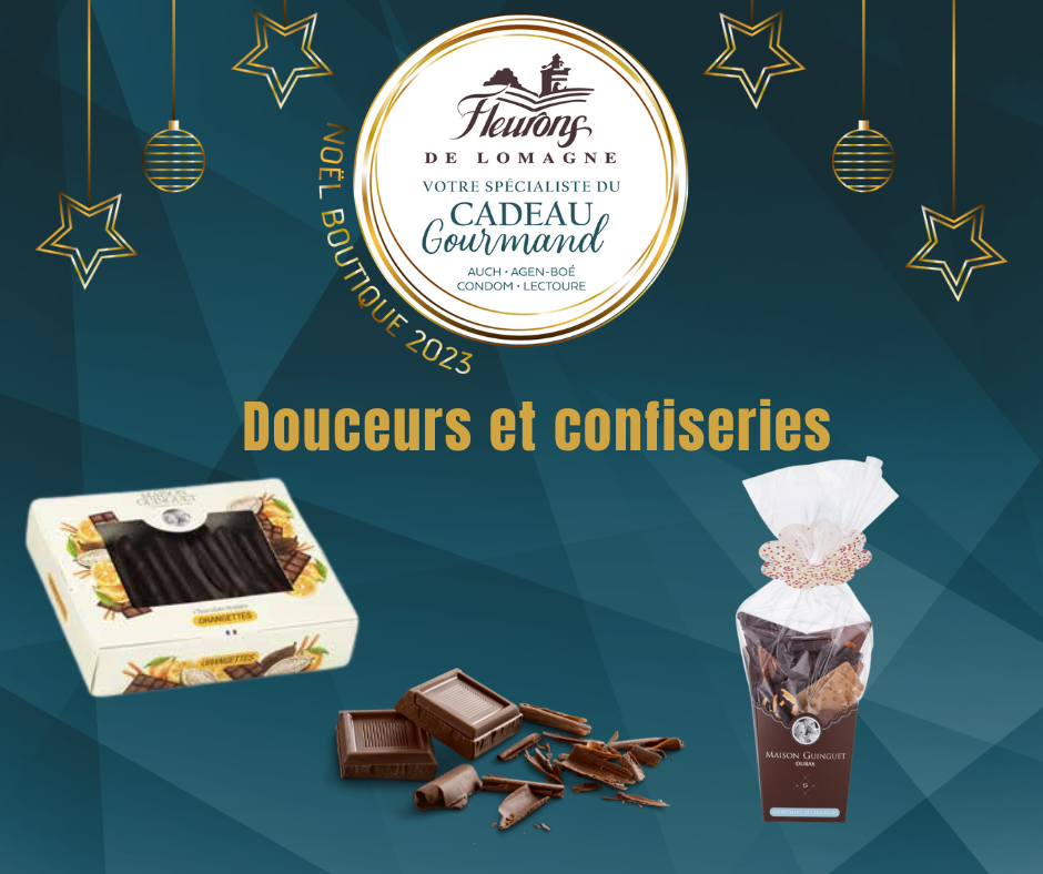 sélection douceurs et confiseries fleurons 2023