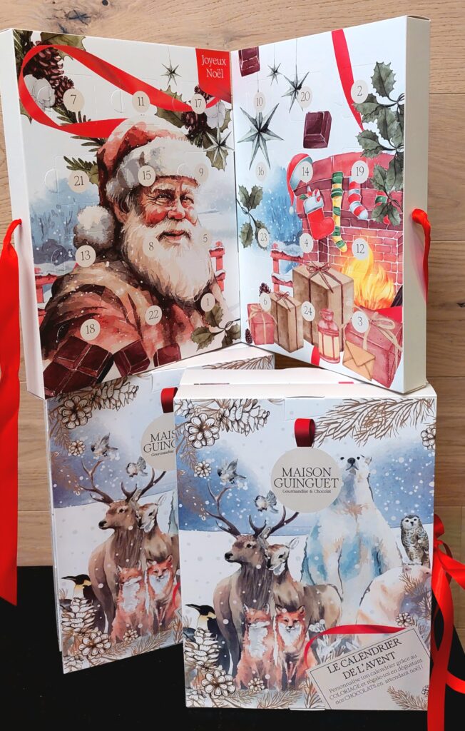 calendrier de l'avent fleurons 2023