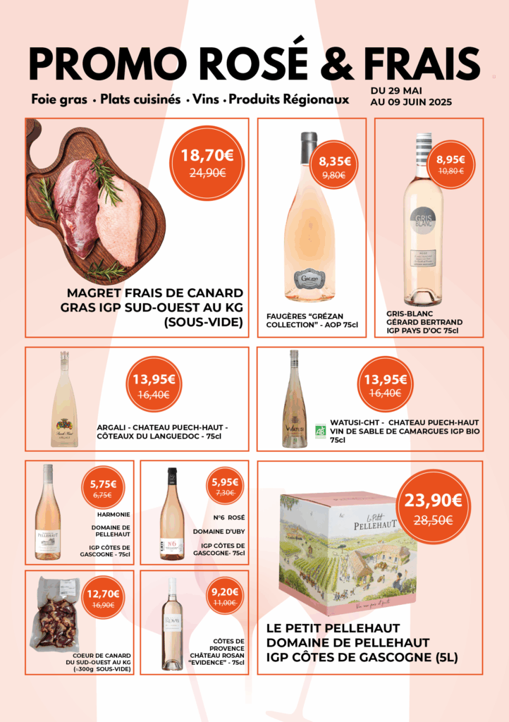 promo frais & rosé fleurons de lomagne 2025