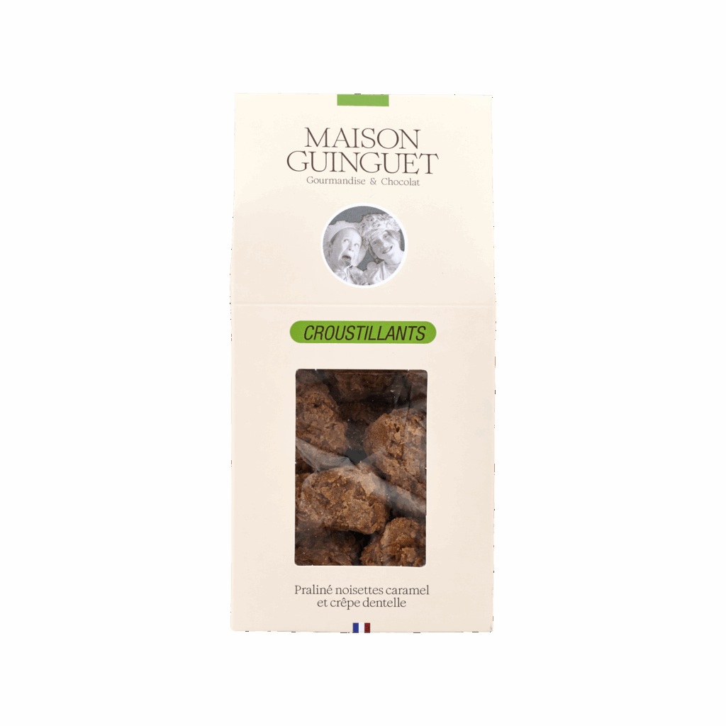 Croustillants pralinés aux noisettes MAISON GUINGUET 150g