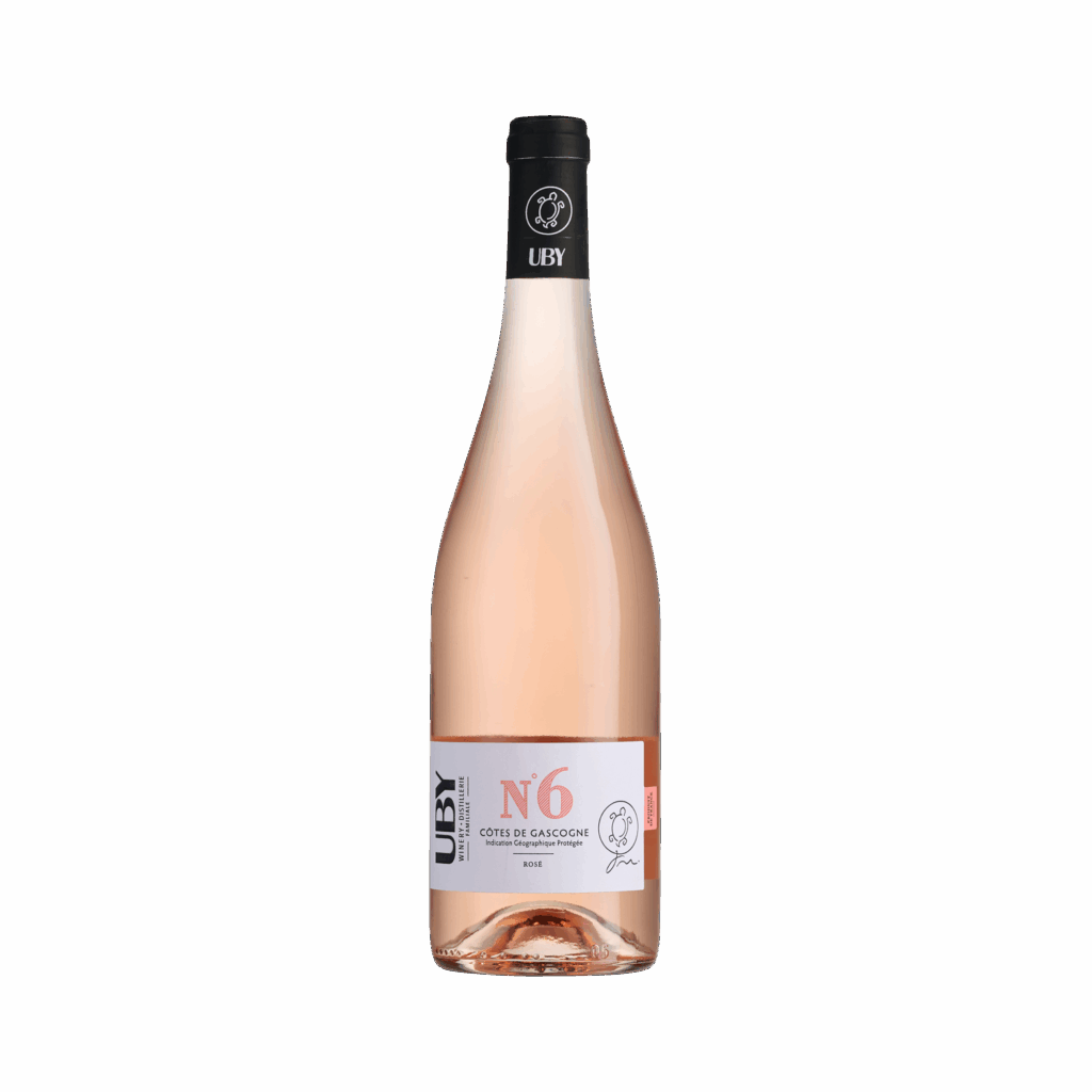 Domaine d'Uby N°6 IGP Côtes de Gascogne 75cl Rosé