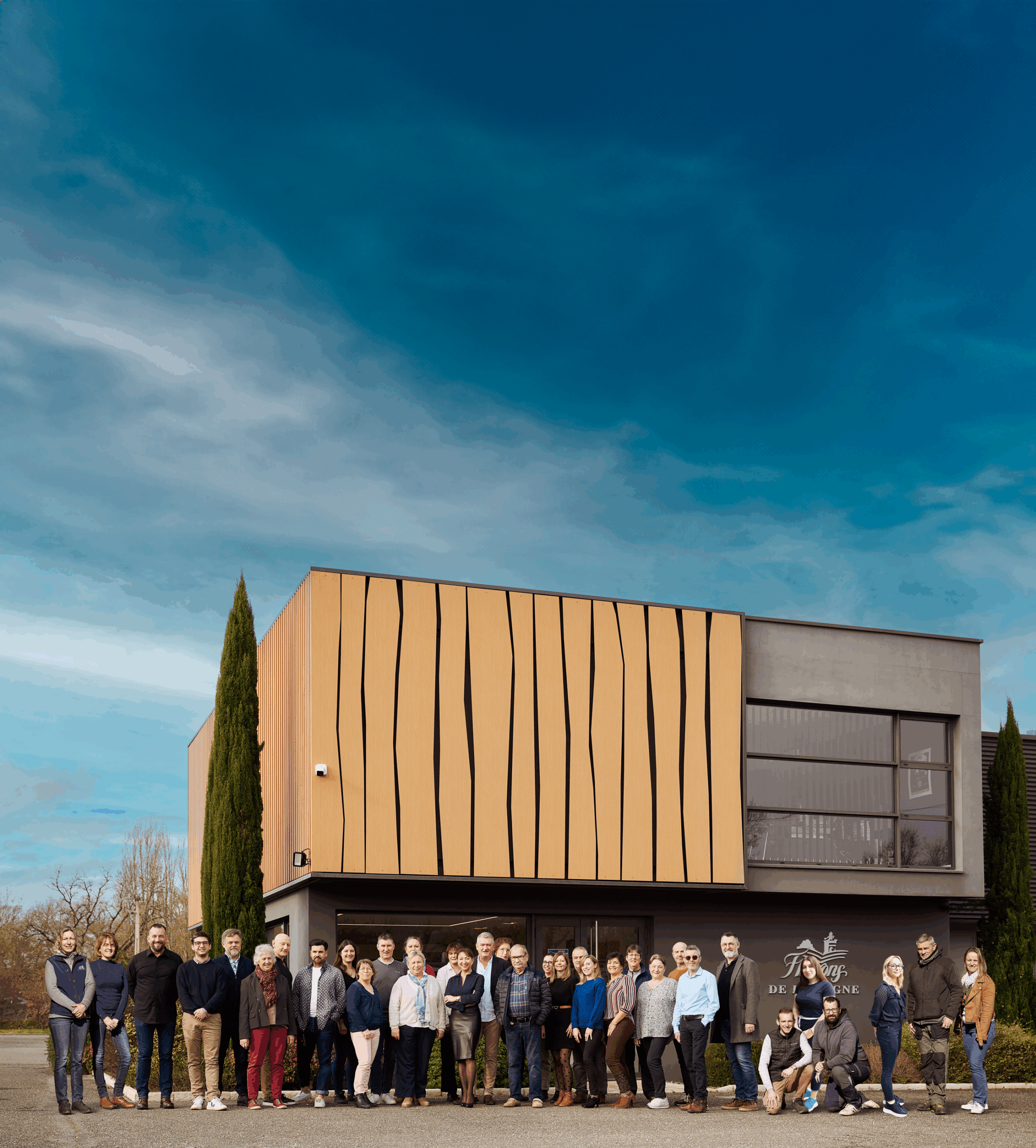 photo du groupe des fleurons de lomagne