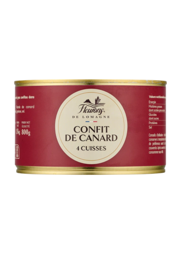 Confit de canard 4 cuisses 1500g