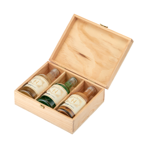 Coffret liqueurs Taquin : Verte, Crémeux, Mojito 18° 3x35cl