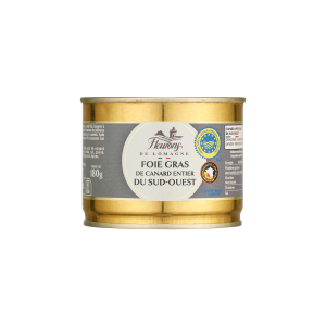 Foie gras de canard entier IGP Sud-Ouest 180g (boîte fer)