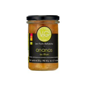 Mini ananas rafraîchis au Rhum 277ml (bocal)