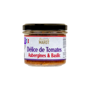 Délice de tomates et aubergines au basilic 100g